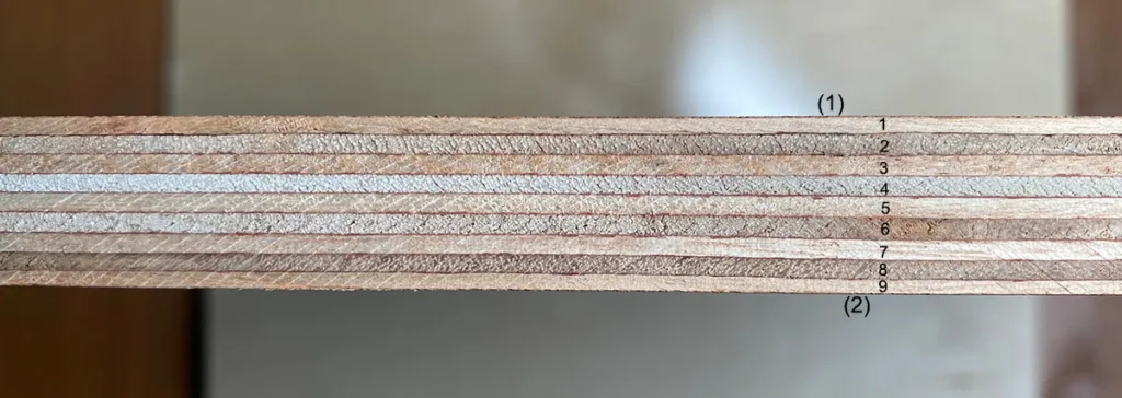 Eleven-layer plywood