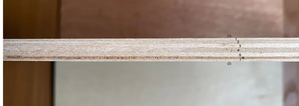 Nine-layer plywood